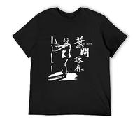 QIANHANTANG The Late Show with Craig Ferguson TV Series Unisex 100% Cotton Short-Sleeve T-Shirts Black XXL