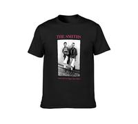 QIANHANTANG The Smiths Some Girls Are Bigger Than Others Unisex 100% Cotton Short-Sleeve T-Shirts Black S