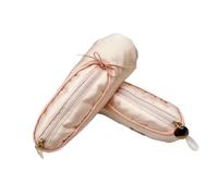 Qianlaian Pequeña bolsa de cosméticos para bolsos, bolsa de ballet, mini bolsa de maquillaje, accesorios de coqueta, estética de ballet, Rosado