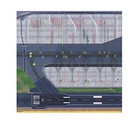 Qianly 1:500 1:400 Modelo a Aeropuerto de Puerta de Pasajeros Torre Aeropuerto