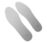 Qianly 1 Par Plantilla Zapato Inserto Acero Inoxidable Resistente Protección Práctica Ergonómica Anticlavo Adecuada para Hombres Mujeres en Entorno Laboral Y, Ue41, Individual