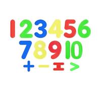 Qianly 10 Piezas Bloques de Patrón Semitransparentes Juguetes de Construcción Coloridos Manipulativos Educativos Sensoriales para Desarrollo Infantil, Número