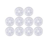 Qianly 10 Piezas Bobinas Organizadoras de Líneas de Pesca Carretes de Alambre Vacíos Accesorios Prácticos Adecuado para Pesca en Aguas Profundas Y Superfici, L