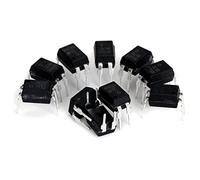 Qianly 10 Piezas Optoacoplador IC 817C Dispositivo Fotoemisor Receptor Módulo Aislamiento Envoltura Dip-4 con Corriente 50ma y Corriente 1A
