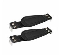 Qianly 2 Piezas Banda de Sujeción Ajustable Nailon Correa de Tabla Metálica para Monopatín Todoterreno