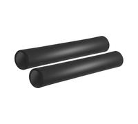 Qianly 2 Piezas Empuñaduras para Manillar de Bicicleta Mangos de Espuma Ergonómicos Antideslizantes con Extremos de Barra Suaves para Adultos, 350mm