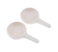 Qianly 2 Piezas Recambio Plato Aceite Plato Cerámico Quemador Plato Sustituto Aromaterapia Estable Resistente Fácil Manejo Adecuado para Regalo Y Decoración