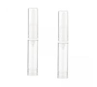 Qianly 2x2 Piezas Botellas Vacías Recargables Botellas Al Vacío Transparentes Dispensador de Bomba para Loción de Maquillaje, Vial para Base Líquida, Botella, 3 piezas