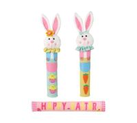 Qianly 3 Fundas para Manijas de Refrigerador con Diseño de Pascua para Estufa, Oficina Y Horno Microondas.