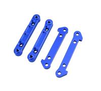 Qianly 4 Piezas Soporte Brazo spensión Mecanizado CNC Cojinete Control Ligero Manguito Amortiguador para Aficionados Al RC, Molistas, Oscuro