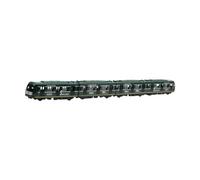 Qianly 4 Piezas Tren Juguete Locomotora de Ferrocarril Vagones de Aleación Conectores Prácticos Juego Adecuado para Niños Colección Infantil, Verde