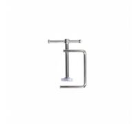 Qianly Abrazadera en G Tipo C Ajustable Apriete Rápido de Carpintería con Tornillo, Mini, Profundidad 36mm, Grosor Máximo 46mm