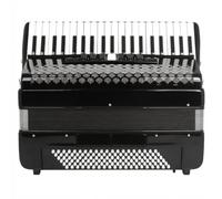 Qianly Acorón Piano 120 Bajos Acorón con Teclas Piano Lacado Instrumento para Estudiantes, Principiantes, Práctica en Casa, Conciertos, Negro