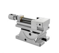 Qianly Agarrara Universal Angulada Universal Mordaza Angulada Resistente Herramienta para Matriceros, Torneros, Rectificadora, Taller Mecánico, 2 Pulgadas, Acero Inoxidable, Alta Precisión