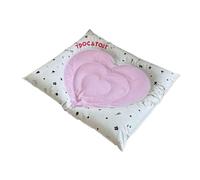 Qianly Alfombrilla para Mascotas Cama para Perros Almohadilla para Caseta Cojín para Gatitos con Patrones Modernos para Decorar El Hogar Adecuad, Rosa