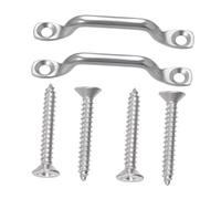 Qianly Almohadilla para Kayak con Punto de Anclaje Antideslizante Y Tornillos, Repuestos Profesionales, Accesorios Y Asas para Kayak, 2 Piezas