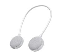 Qianly Altavoz Inalámbrico Portátil de Cuello con Batería Recargable Compatibilidad Universal por Bluetooth Resistencia Al Agua IPX5 Y Materiales Plásticos a, Gris