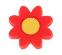 Qianly Amortiguadores de Vibración con Forma de Flor para Raquetas de Bádminton, Amortiguadores de Impacto para Cuerdas de Raqueta, Rojo