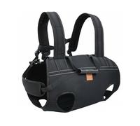 Qianly Arnés de Levantamiento Multifuncional Ajustable para Perros Discapacitados, Negro, 3XL