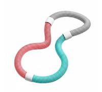 Qianly Aro de Aro de Cintura con Muelle Quema Grasa Cintura Pesado Cómoda Accesorio Deportivo para Principiantes, Rosa, Gris, Verde, 1.5kg