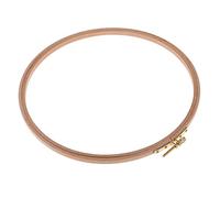 Qianly Bastidor de Bordado con Estructura Robusta de Madera Beech Diseño Ergonómico y Círculo de Sujeción Adecuado para Coser Confeccionar a Mano, tal como se describe, 28cm