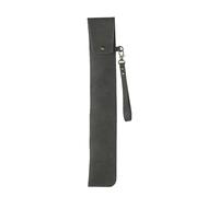 Qianly Bolsa de Almacenamiento para Baquetas, Funda para Baquetas, Organizador, Regalo, Estuche para Mazos de Batería para Viajes en Solitario, a, Gris
