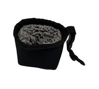 Qianly Bolsa Práctica para el Cuidado de Pelotas y Palos de Golf, Incluye Clip Desmontable, Negro