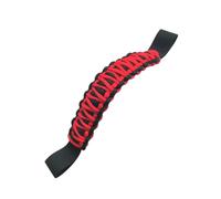 Qianly Car Headrest Grab Handle Universal Apto para Uso Fácil con Kit de Barra de Agarre Trasera Asiento Delantero Y Apoyabrazos Trasero Material Oxford Y Na, Rojo