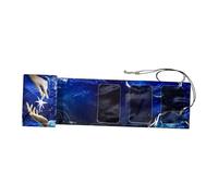 Qianly Card Holder Funda Protector de Cartas de Bolsa de con Diseño de Cordón y Gran Capacidad Adecuado para Regalo Viajes, Cielo Estrellado