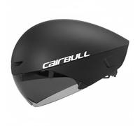 Qianly Casco de Contrarreloj Aerodinámico Casco de Triatlón Cobertura Completa para Triatletas, Ciclistas