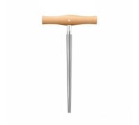 Qianly Cepillo Violin Herramienta de Torneado Manual para Agujeros Mango de Madera Cómodo Material Acero Rápido Adecuado para, Violín Recto Fraccional 1/4-1/2