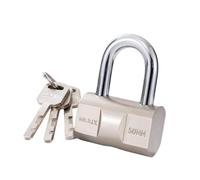 Qianly con Llave para Almacenamiento Al Aire Libre, Pequeño, Impermeable, para Almacén, Contenedor, Puerta, Garaje, Granero, 5 Cm X 3.3 Cm X 3.3