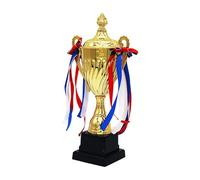Qianly con Trofeo Y Cinta, Recuerdo del Primer Lugar, Accesorios, para La Celebración en, Partido de de Fútbol, T140a