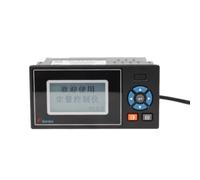 Qianly Controlador Flujo con Pantalla Industrial Caudalímetro Digital Electrónico Medidor Flujo, Medidor De Control Cuantitativo