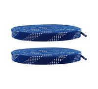 Qianly Cordones de Patines de Hielo Adaptables para Patinaje Artístico Cintas Planas de Patinaje Accesorios de Patines Resistente a Fricción, Azul, 274 Cm