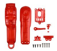 Qianly Cubierta de Repuesto para, Carcasa para 8148 8591 8504, Carcasa Protectora Desmontable Delantera Y Trasera, Rojo