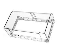 Qianly Cubierta para Enchufe Protector Impermeable Caja de Salida Aislante Resistente al Polvo Plástico Adecuada para Baño Balcón Patio Piscina, Claro