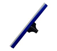 Qianly Dentada Herramienta para Suelos de Resina Rastrillo de Aplicación Escobilla para Suelo Espátula de Pintura Llana Manual con Mango para Poste Telescópico, 20 CentÍmetros