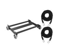 Qianly Deslizador de Glúteos Y Isquiotibiales, Multiusos para Ejercicios de Piernas, Resistente Y de Alta Resistencia.