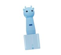 Qianly Dispensador Automático de Espuma para Mascotas Eléctrico Multifuncional con Mezclador de Champú Botella de 350ml Material PP Resistente Adecuado para, Azul