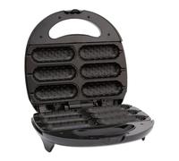 Qianly Dispositivo para Cocinar Perritos Calientes con Diseño de Maíz, Capacidad para 6