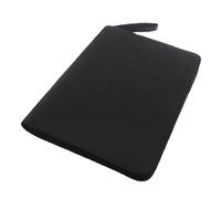 Qianly Estuche para Estilográfica, Bolsa de Lona de Gran Capacidad, Portátil, Multifuncional, a Prueba de Polvo, para Colección de Bolígrafos, Cuadrícula Negra 48, universal