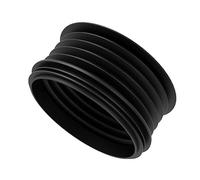 Qianly Fuelle de Silicona Monodosis para Máquinas de Espresso, Fácil de Instalar, Repuestos, Accesorios para El Depósito de Granos, Color Negro, 11.5cm