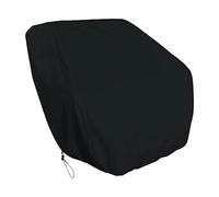 Qianly Funda para Asiento de Barco Hecha de Tela Oxford Impermeable con Protección Resistente a La Intemperie Y Elástico Ajustable Adecuada para CAPI, Negro
