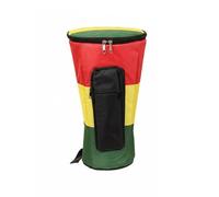 Qianly Funda para Tambor Tribal Doble Capa Mochila Tambor Tribal Cremalleras Dobles Mochila para Tambor de Mano para Niños, Actuaciones, 10 Pulgadas