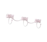Qianly Ganchos de Pared para Colgar, Gancho de Almacenamiento Montado en La Pared, Gancho para Batas, Toallero con, Soporte para Llaves, Perchero, Rosa, Individual