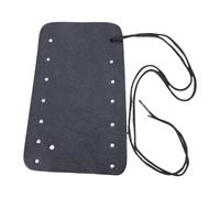 Qianly Guardamanos Francés de Poliéster Antideslizante, Accesorio Resistente Al Desgaste, de Cuero para Adultos Principiantes, S