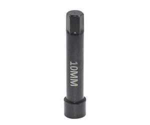 Qianly Herramienta Vaso Hexagonal 10 Mm Llave Extractora Polea Generador lgada para Entusiastas l Bricolaje Vehicular