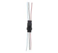 Qianly HID Conector Impermeable Electrónico Arnés de Cable Enchufe Macho Hembra Plástico Instalación Sencilla Recomendado para Automóviles Camiones Barcos, 4 piezas