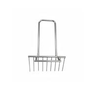 Qianly Horquilla Ancha 9 Diens Multifuncional Horca Excavadora Mango Curvado Unsilio Rural para Granja